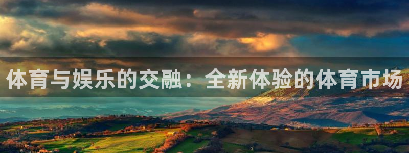 MK体育官方正版app娱乐：体育与娱乐的交融：全新体验的体育