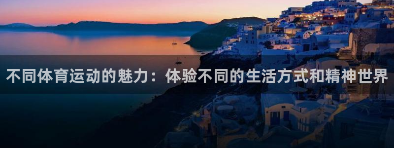 MK体育官方正版app娱乐网站：不同体育运动的魅力：体验不同